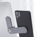 Laptop Side Mount Magnetic Phone Stand Holder PC+Aluminum Alloy Computer Monitor Expansion Bracket