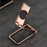 For Mobile Phone / Tablet 360 Degree Rotation Zinc Alloy Finger Ring Kickstand Foldable Bracket