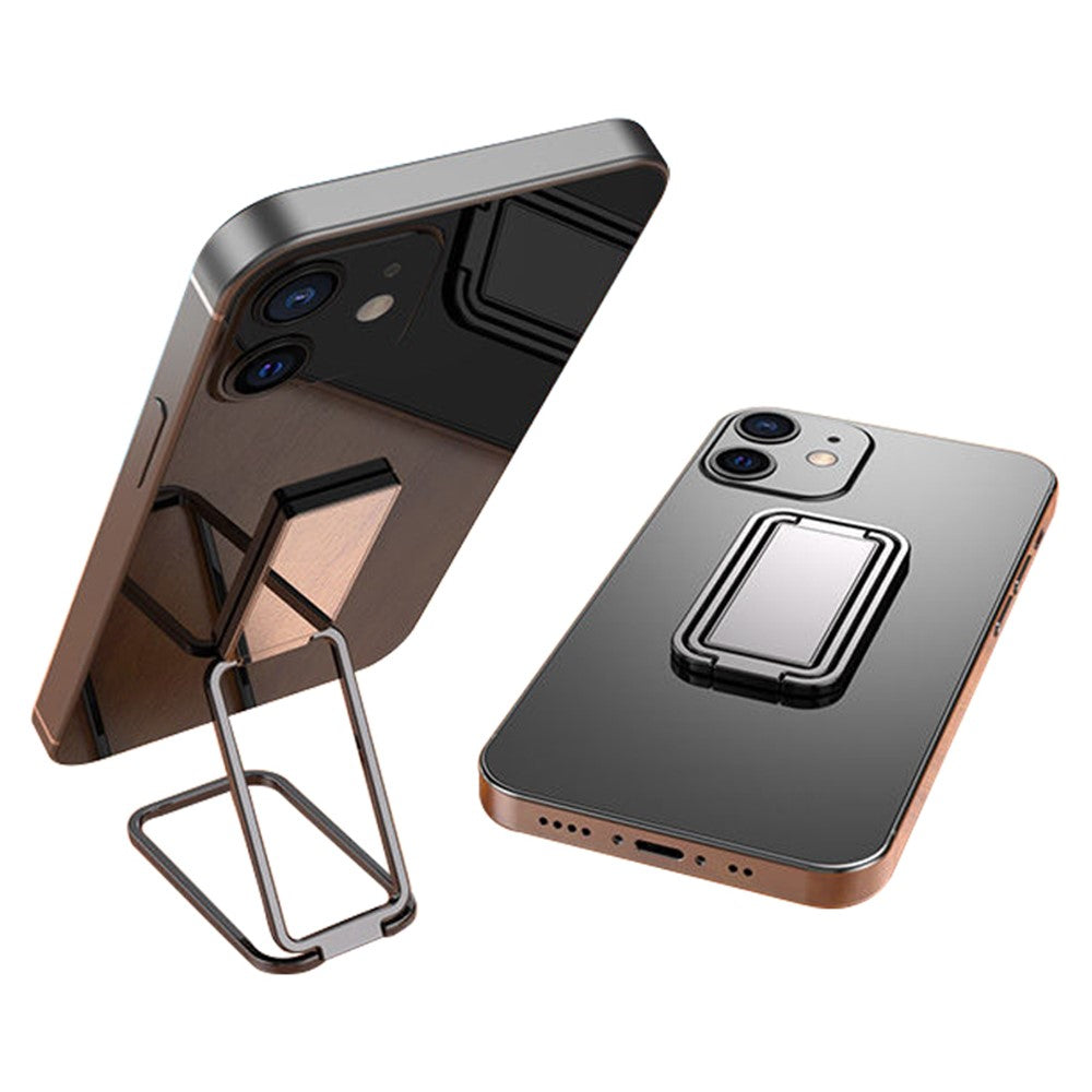 360 Degree Rotation Bracket for Mobile Phone  /  Tablet Zinc Alloy Finger Ring Foldable Kickstand