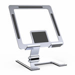 CCT17 Folding Desktop Mini PC Holder Portable Anti-Slip Metal Tablets Stand Support 1000g Loading Bearing