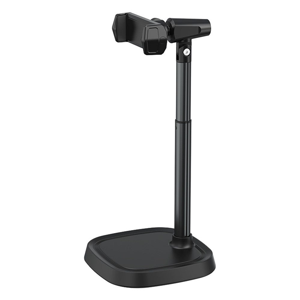 BONERUY T8 Cell Phone Stand Height Angle Adjustable Phone Holder Stand for Live Vlog Streaming Video