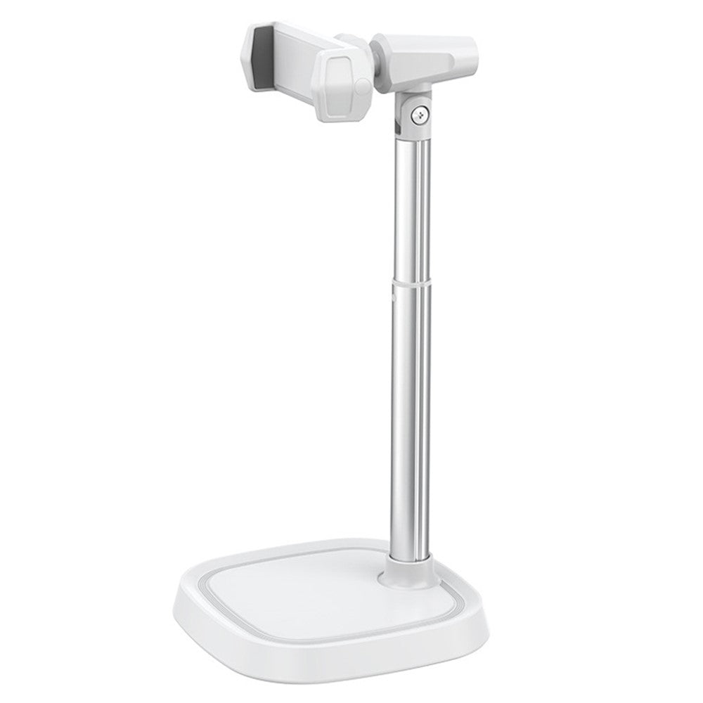 BONERUY T8 Cell Phone Stand Height Angle Adjustable Phone Holder Stand for Live Vlog Streaming Video