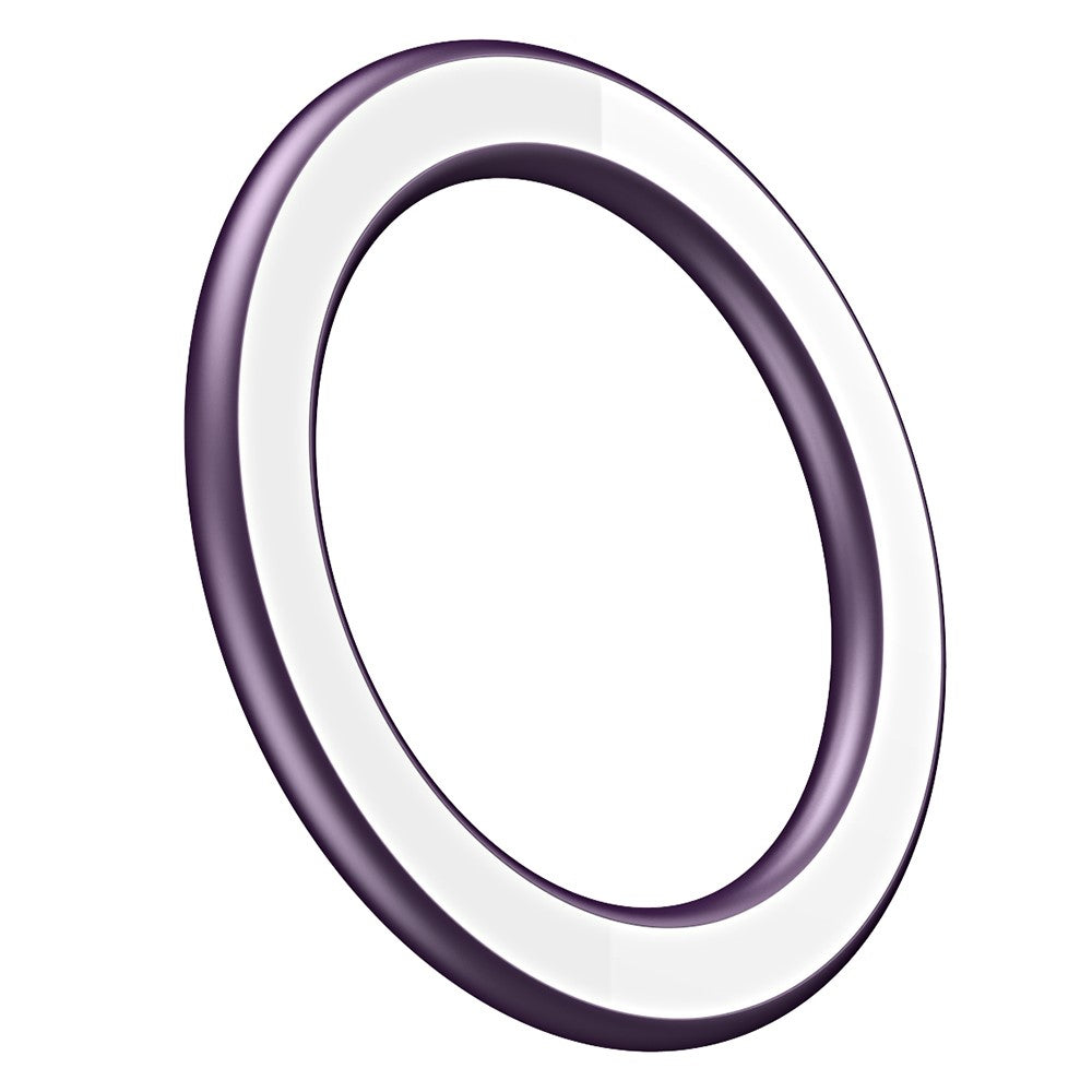 Magnetisk ringklistermärke i zinklegering, väggmontering, magnetisk mobilhållare, kompatibel med Magsafe