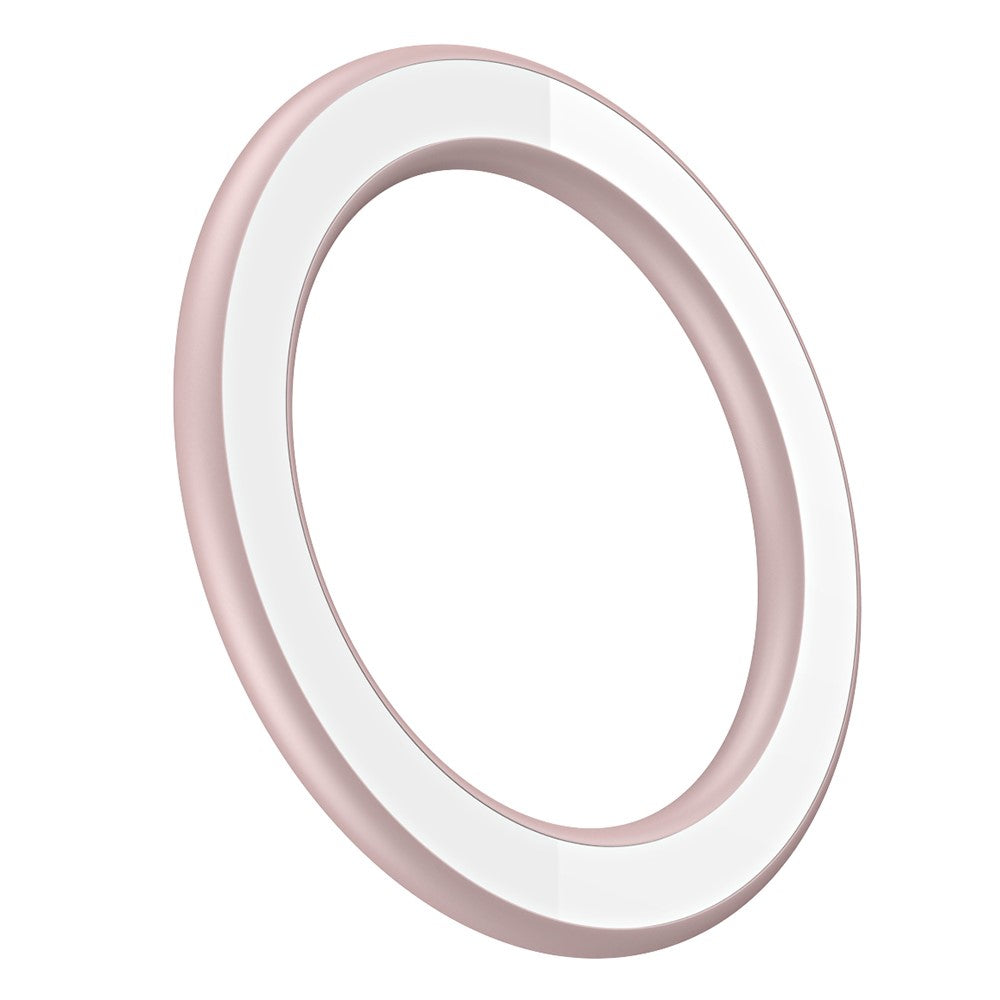 Magnetisk ringklistermärke i zinklegering, väggmontering, magnetisk mobilhållare, kompatibel med Magsafe