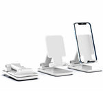 CCT18-L Foldable Cell Phone Holder Stand ABS Angle Adjustable Phone Dock for Desk, Office