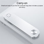 Laptop Side Mount Magnetic Phone Holder Aluminum Alloy Dual Screen Laptop Phone Holder