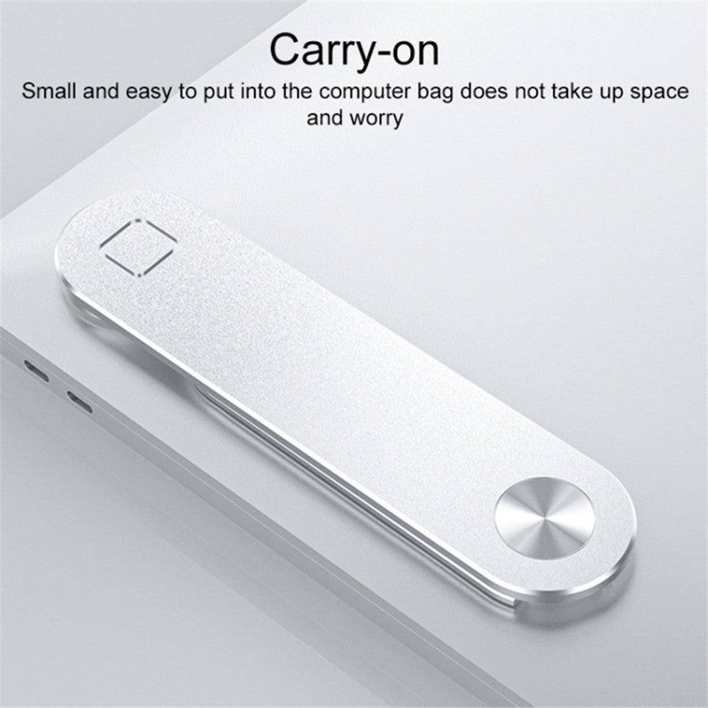 Laptop Side Mount Magnetic Phone Holder Aluminum Alloy Dual Screen Laptop Phone Holder