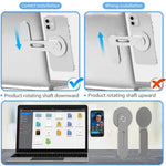 Magnetic Laptop Phone Holder Aluminum Alloy Portable Computer Expansion Bracket