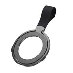 Magnetic Phone Grip Dual Ring Holder Phone Kickstand Foldable Stand with Strap