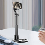 CCT13-2 Phone Stand Height Angle Adjustable Mobile Stand Desk Holder for iPhone 16 / 16 Plus / 16 Pro / 16 Pro Max