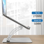 AS010-BMW Desktop Laptop Stand Holder Aluminum Alloy Notebook Computer Riser