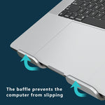 AS010-BMW Desktop Laptop Stand Holder Aluminum Alloy Notebook Computer Riser