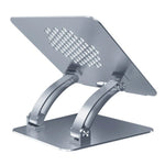 AS010 Adjustable Aluminum Alloy Laptop Riser Desktop Stand Holder for Notebook Computer