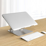 AS010 Adjustable Aluminum Alloy Laptop Riser Desktop Stand Holder for Notebook Computer