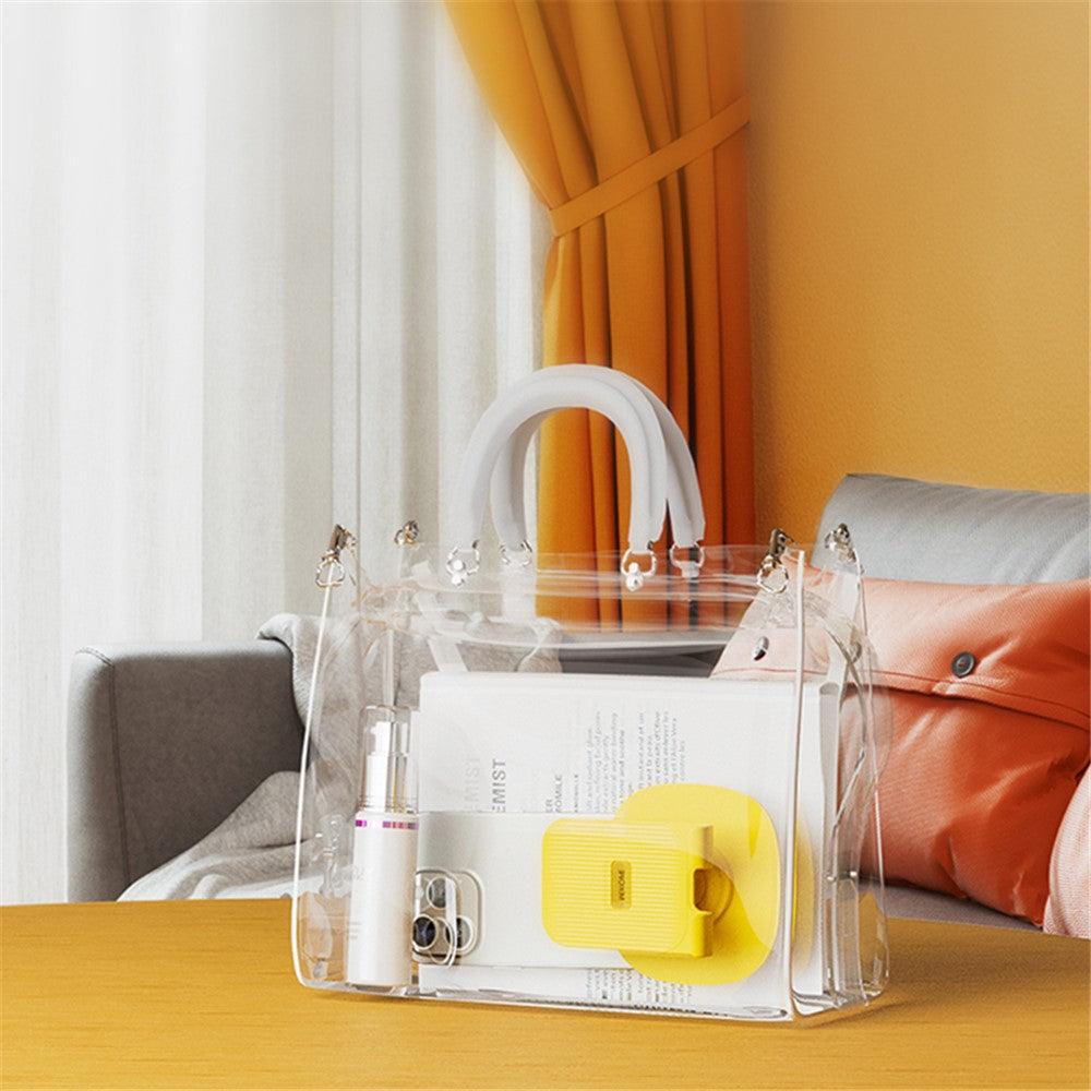 WEKOME Life Series WA-SL03 Foldable Phone Stand ABS+Silicone Rotatable Desktop Cradle Dock