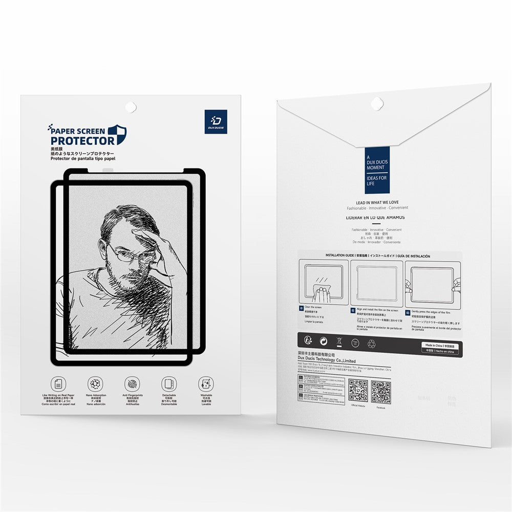 DUX DUCIS For Xiaomi Pad 8 Pro / Pad 8 / Pad 7 Pro / Pad 7 Paper-like Film  Naad Series Screen Protector Detachable Matte PET Tablet Film