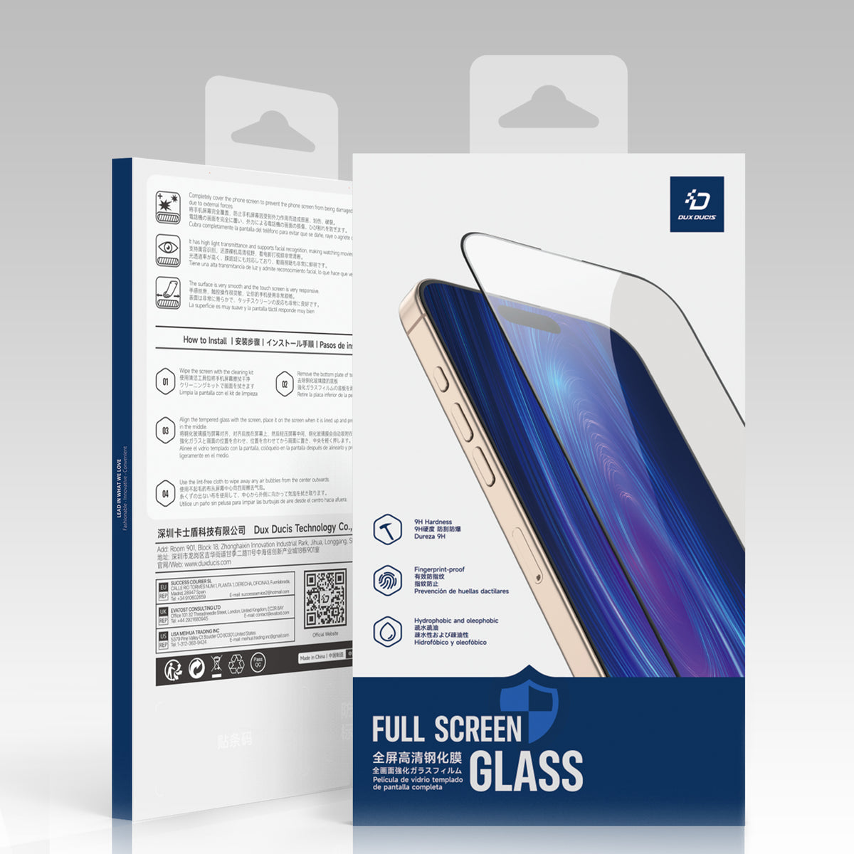 DUX DUCIS For Samsung Galaxy M36 5G Glass Film   Full Screen Protector 2.5D Flat Screen Medium Alumina Glass HD Clear Film