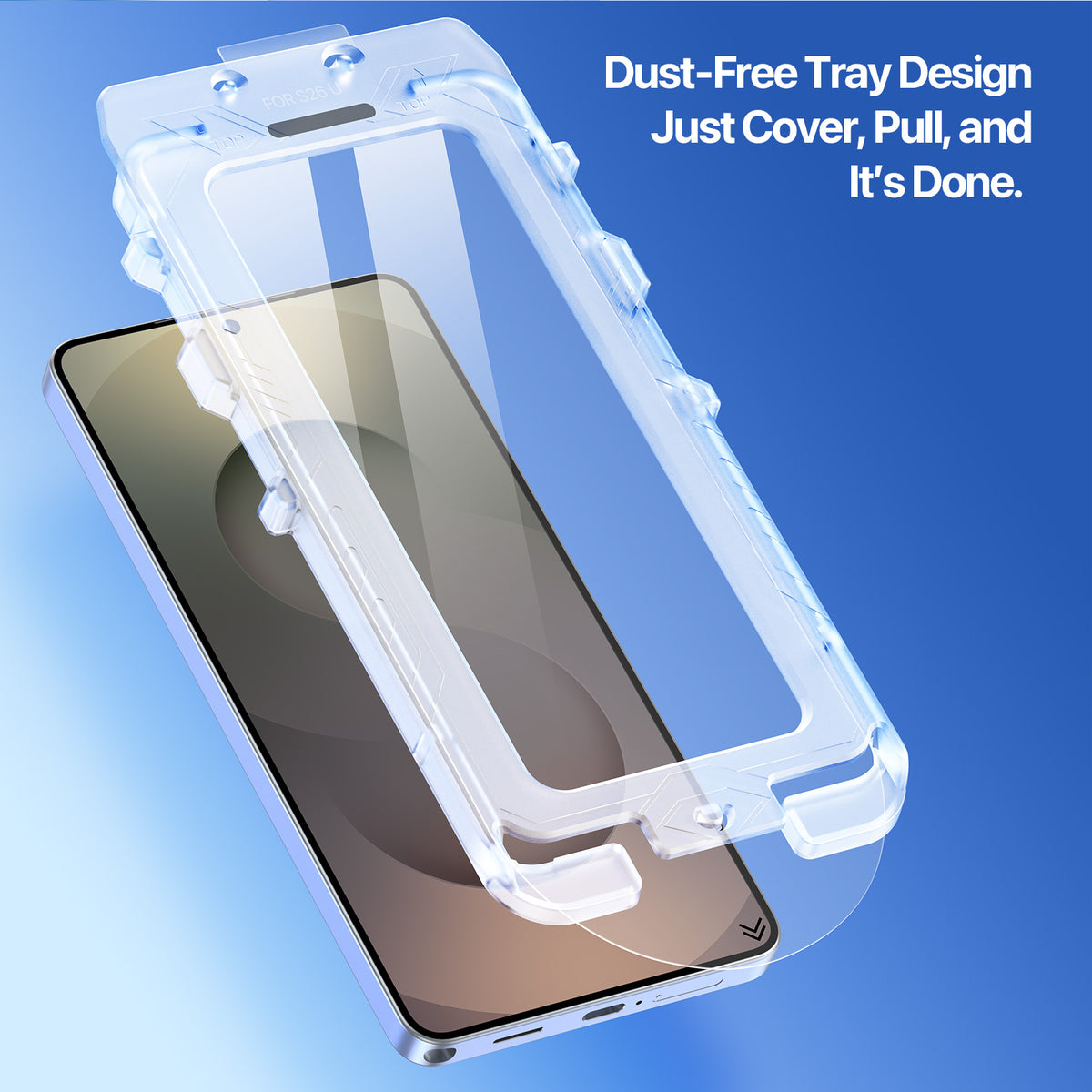 DUX DUCIS Til Samsung Galaxy S26 Ultra Skærmbeskytter Roga Series 2.5D High Aluminium Glasfilm med Nem Installationssæt
