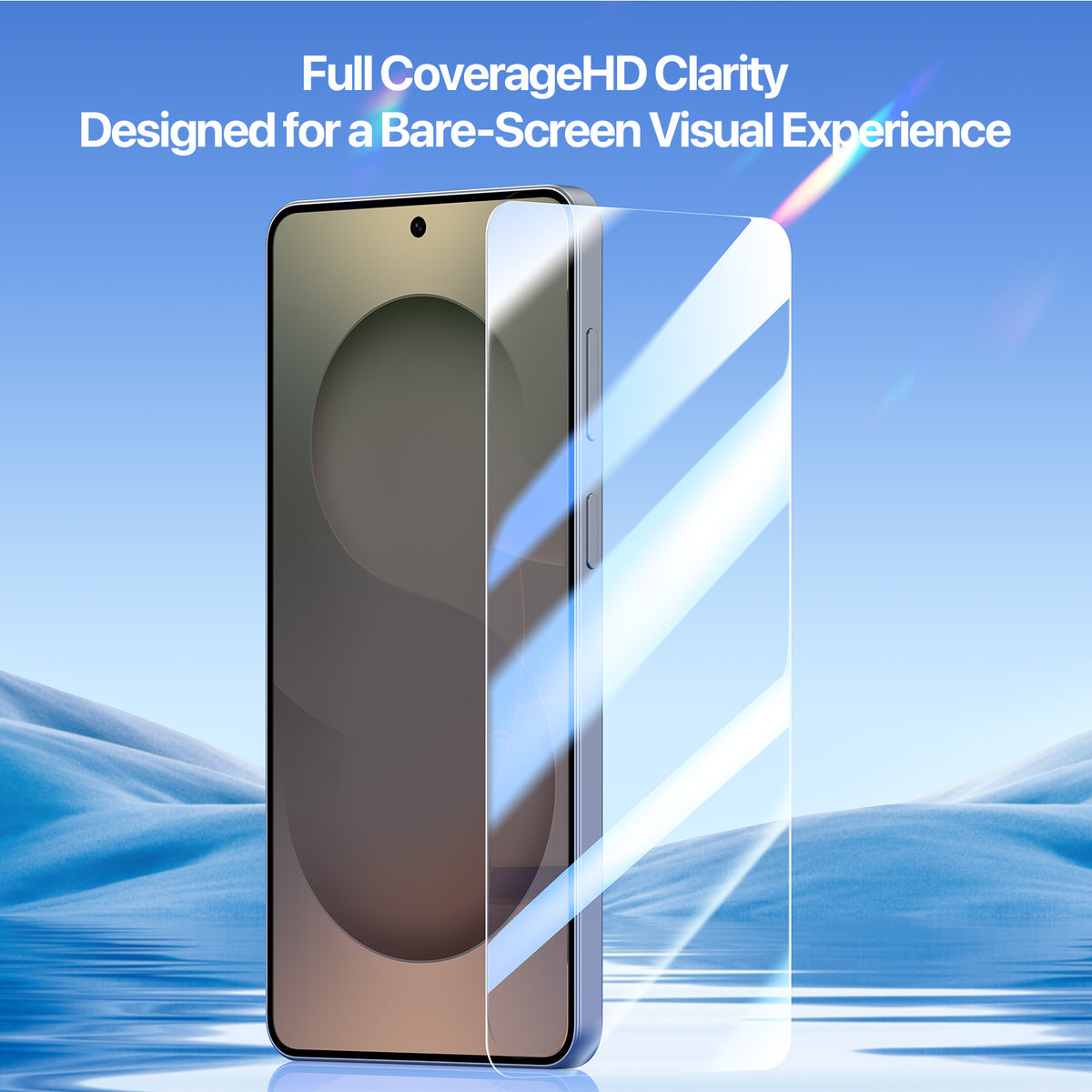 DUX DUCIS Til Samsung Galaxy S26 Skærmbeskytter Roga Series 2.5D High Aluminium Glass Film med Easy Installation Kit