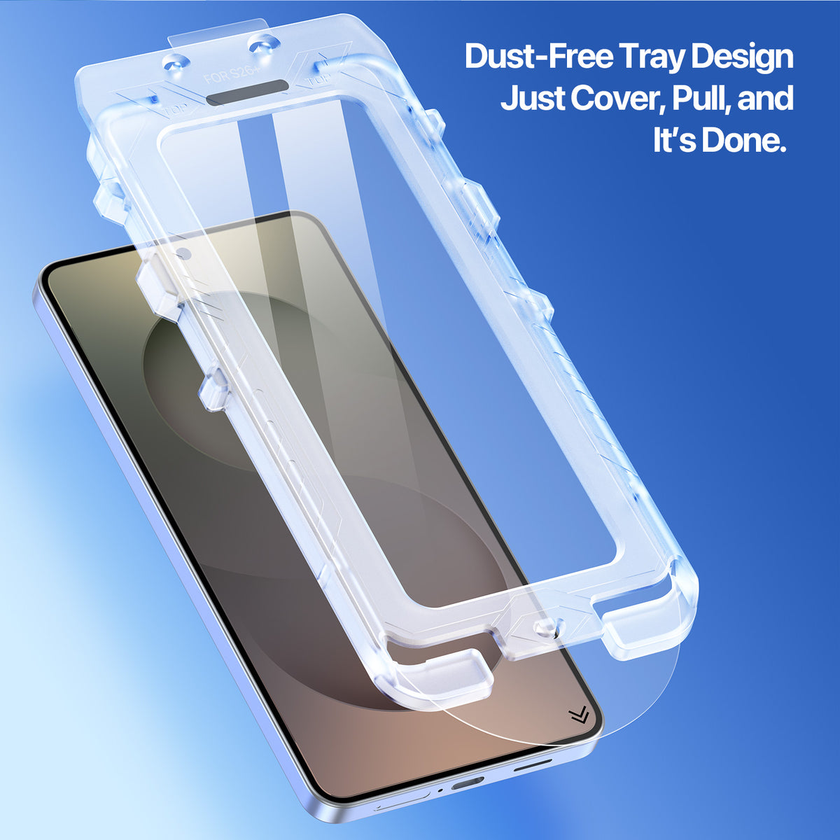 DUX DUCIS Til Samsung Galaxy S26 Skærmbeskytter Roga Series 2.5D High Aluminium Glass Film med Easy Installation Kit