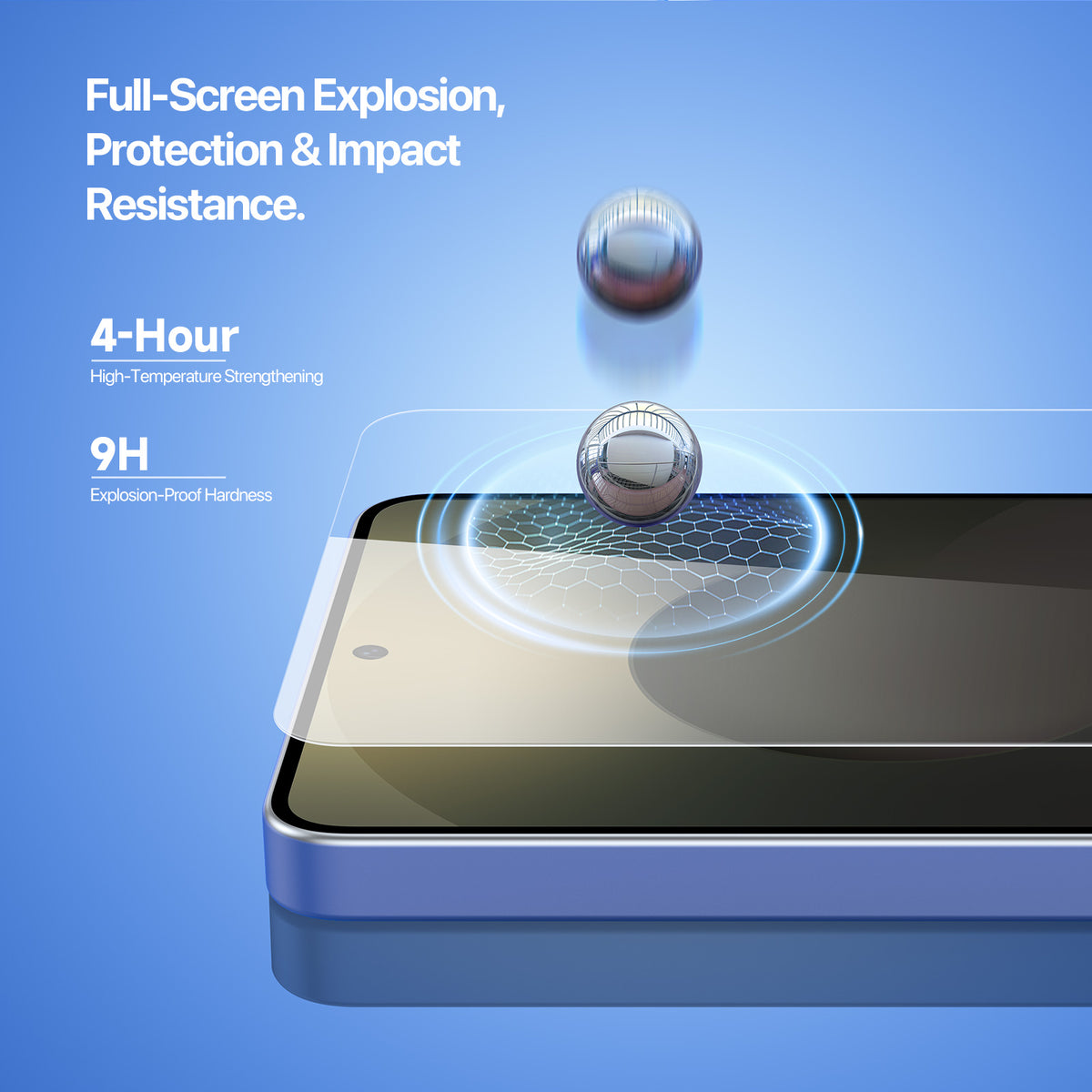 DUX DUCIS Til Samsung Galaxy S26 Skærmbeskytter Roga Series 2.5D High Aluminium Glass Film med Easy Installation Kit