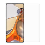 AMORUS För Xiaomi 11T 5G/11T Pro 5G Splittersäker 2.5D Arc Edge Hög Aluminium-Silicon Glas Skärmskydd