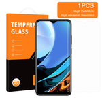 AMORUS För Xiaomi Redmi 9T/Redmi 9 Power/Redmi Note 9 4G (Qualcomm Snapdragon 662)/Xiaomi Poco M3 2.5D Arc Edge Hög Aluminium-Silicon Glas 9H Hårdhet Skärmskydd