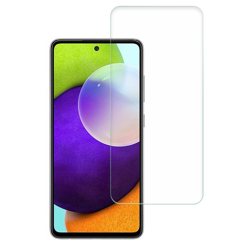 AMORUS 9H-hårdhed 2.5D-buet skærmbeskyttelse med eksplosionsbeskyttelse i aluminiumsilikatglas til Samsung Galaxy A52 4G/A52s 5G/A52 5G