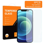 AMORUS Protective Screen Film for iPhone 12 mini 5.4 inch, 2.5D High Aluminum-silicon Glass 9H Hardness Shatter-proof Protector