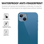 For iPhone 14 Plus 6.7 inch Full Covering High Transparency Anti-explosion AGC Glass Rear Camera Lens Protector