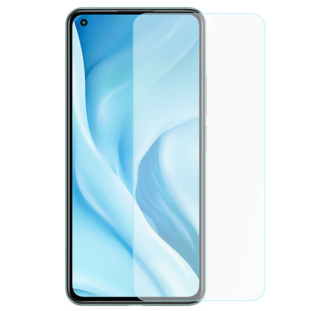 AMORUS För Xiaomi Mi 11 Lite 4G/5G/11 Lite 5G NE Hög aluminium-kiselglas Fläckskyddande film 2.5D Arc Edge Hög hårdhet Skärmskydd