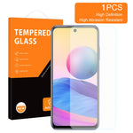 AMORUS For Xiaomi Redmi Note 10 5G/Redmi Note 10T 5G/Poco M3 Pro 5G/4G HD Clear 2.5D Arc 9H Hardness High Aluminum-silicon Glass Cell Phone Screen Protector