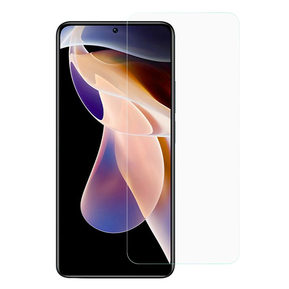 AMORUS For Xiaomi Redmi Note 12 Pro 4G / 11 Pro 4G (MediaTek) / Note 11 Pro 5G (Qualcomm) 2.5D Arc Edge High Aluminum-silicon Glass Screen Protector