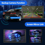 R913B 1+32GB 7 Inch 2 DIN Car Stereo Android 14 CarPlay 12-LED Rearview Camera HD IPS Screen GPS Navigator