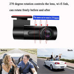 G10 1080P HD Bil DVR Køreoptager WiFi Videooptager Dash Cam Nattesyn Parkeringsmonitor Kamera