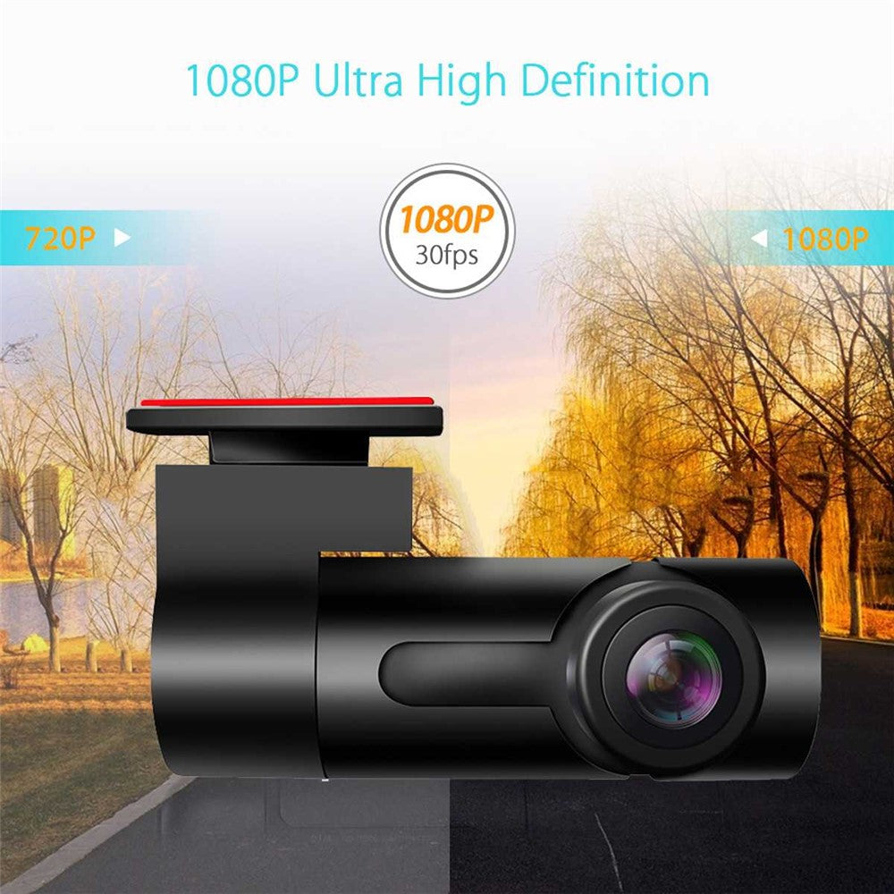 G10 1080P HD Bil DVR Køreoptager WiFi Videooptager Dash Cam Nattesyn Parkeringsmonitor Kamera