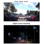 G10 1080P HD Bil DVR Køreoptager WiFi Videooptager Dash Cam Nattesyn Parkeringsmonitor Kamera