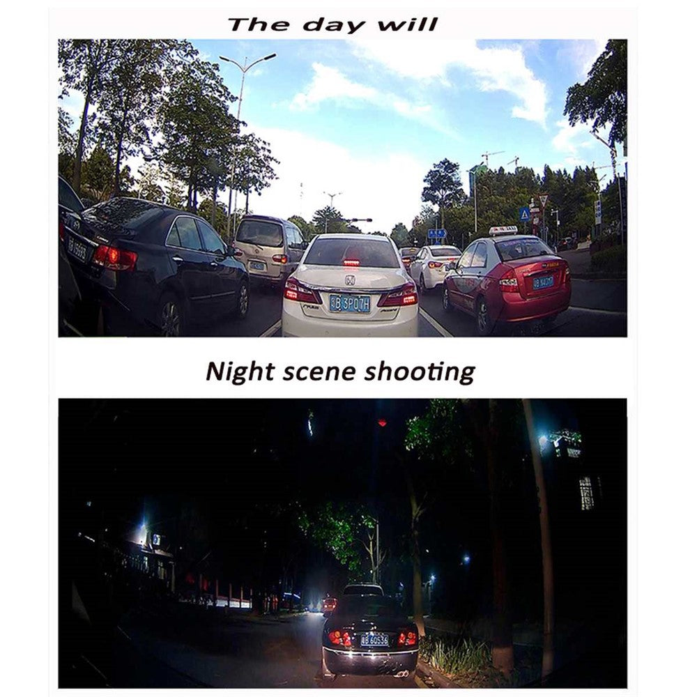 G10 1080P HD Bil DVR Køreoptager WiFi Videooptager Dash Cam Nattesyn Parkeringsmonitor Kamera