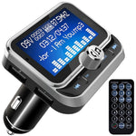 BC32 LCD Bluetooth-compatible MP3 Player Dual USB Car Charger FM Transmitter with Remote Control
