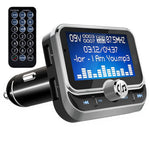 BC32 LCD Bluetooth-compatible MP3 Player Dual USB Car Charger FM Transmitter with Remote Control