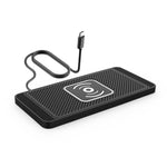 Portable Car Wireless Charger Non-slip Silicone 15W Qi Fast Charging Pad for Huawei iPhone Samsung