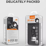 LDNIO C1 36W Car Charger Metal Dual Port PD 20W + QC3.0 18W Fast Charging Car Adapter for iPhone Android