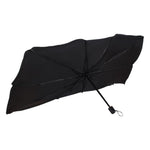 SBT-5024 Foldable 10 Skeletons Windshield Sun Shade UPF 50+ UV Rays Blocking Umbrella for Car Windshield