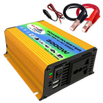 Tang I 12V til 220V 3000W intelligent bilinverter med dobbelt USB til camping og rejser