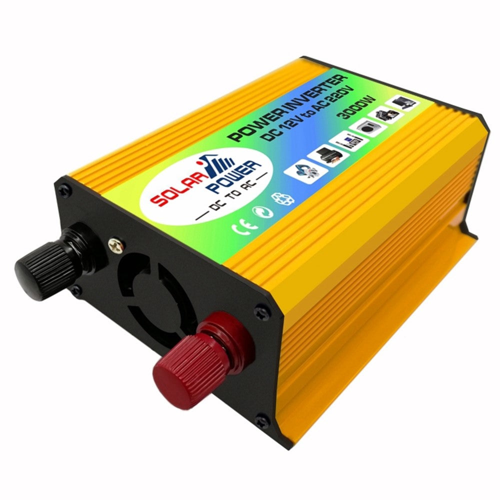 Tang I 12V til 220V 3000W intelligent bilinverter med dobbelt USB til camping og rejser