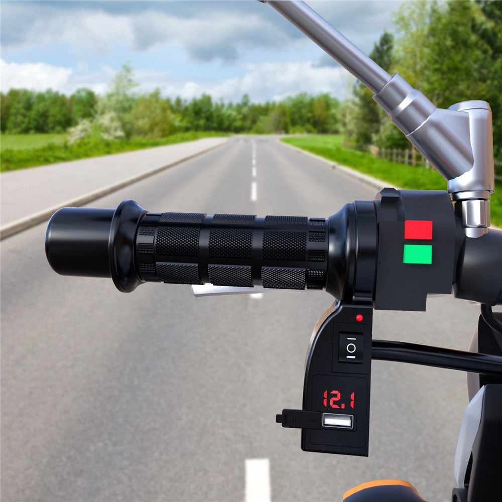 WUPP CS-503A1 1 par vinter motorcykel varme håndtag universal elektrisk opvarmet styr 12V modificerede varme håndtag elcykel varme håndtag