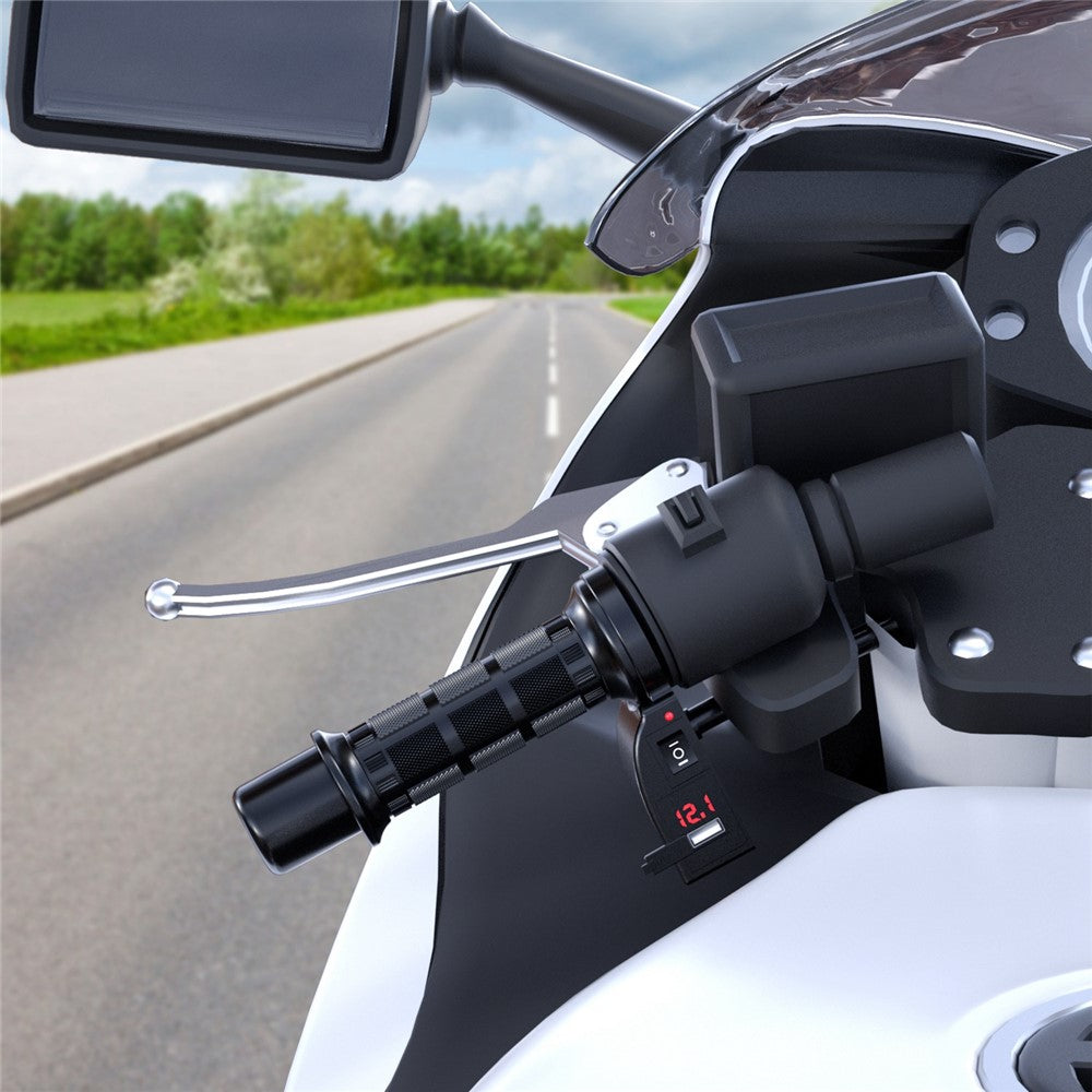 WUPP CS-503A1 1 par vinter motorcykel varme håndtag universal elektrisk opvarmet styr 12V modificerede varme håndtag elcykel varme håndtag