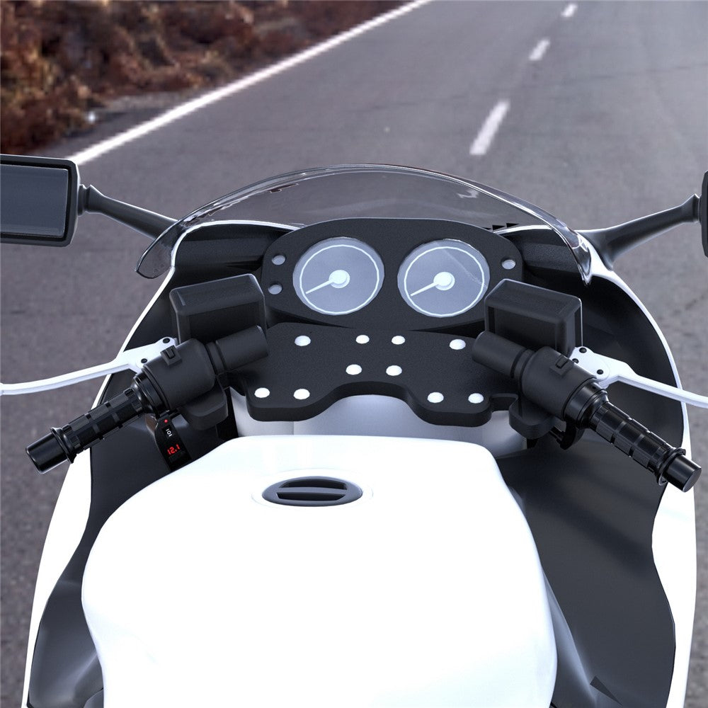 WUPP CS-503A1 1 par vinter motorcykel varme håndtag universal elektrisk opvarmet styr 12V modificerede varme håndtag elcykel varme håndtag