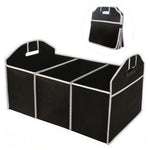 BY-145 Multifunction Car Trunk Organizer Foldable Storage Case Collapsible Box with Upgraded Handle