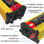 SOLIKETECH 300W Car Power Inverter with Bluetooth / MP3 / FM Multimedia Player 12V-220V Inverter Converter